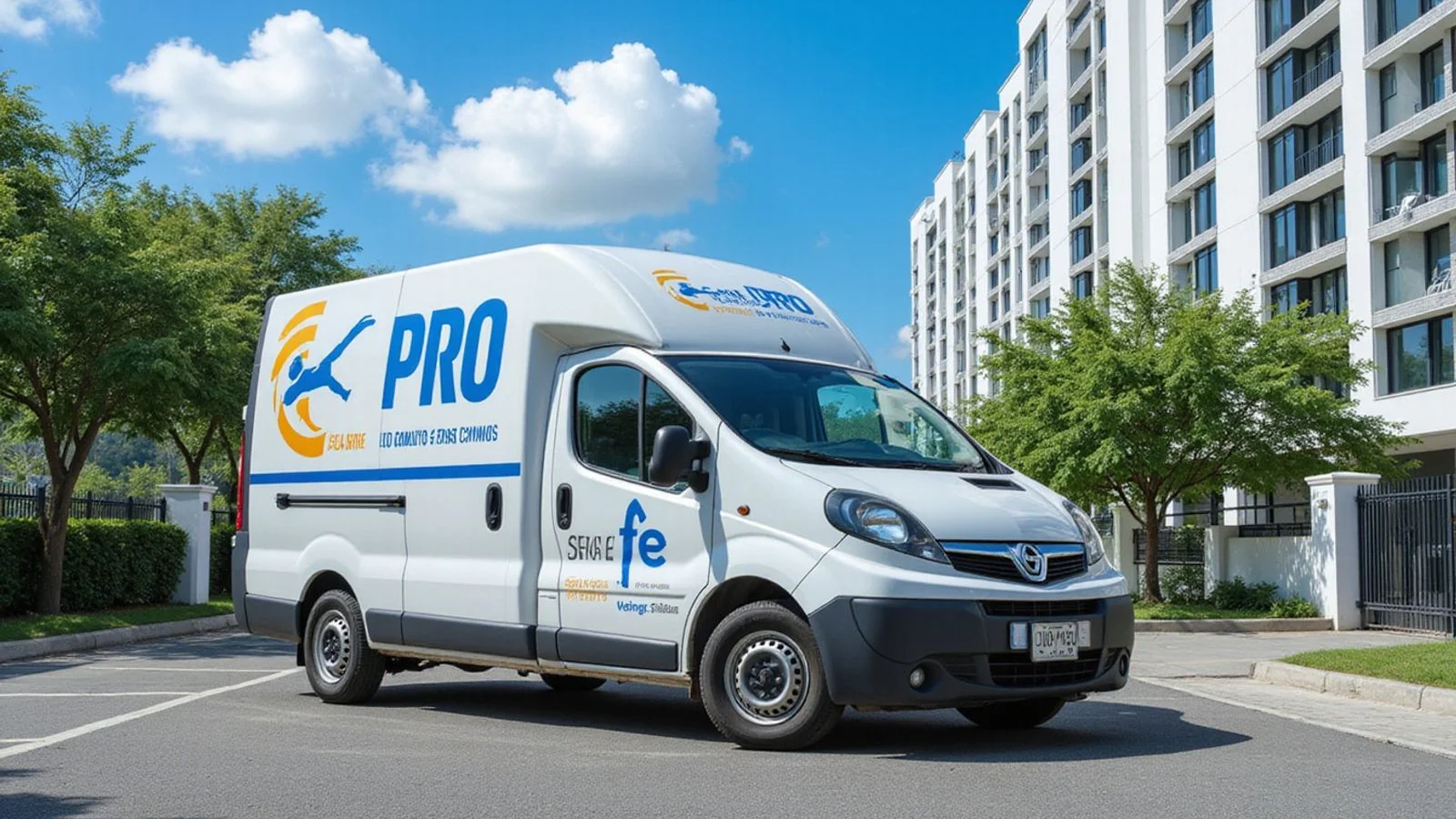 Chill Pro service van visiting Shah Alam residential area for aircon callout