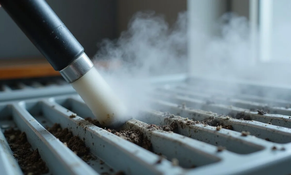 AC Steam Cleaning detail